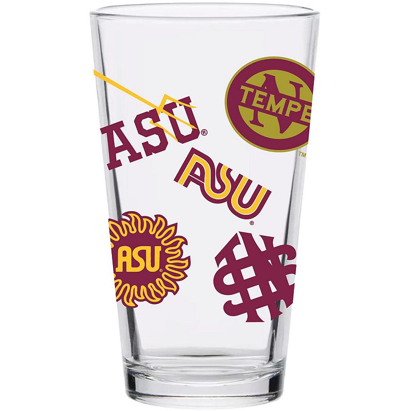 Arizona State Sun Devils 16oz. Medley Vintage Pint Glass