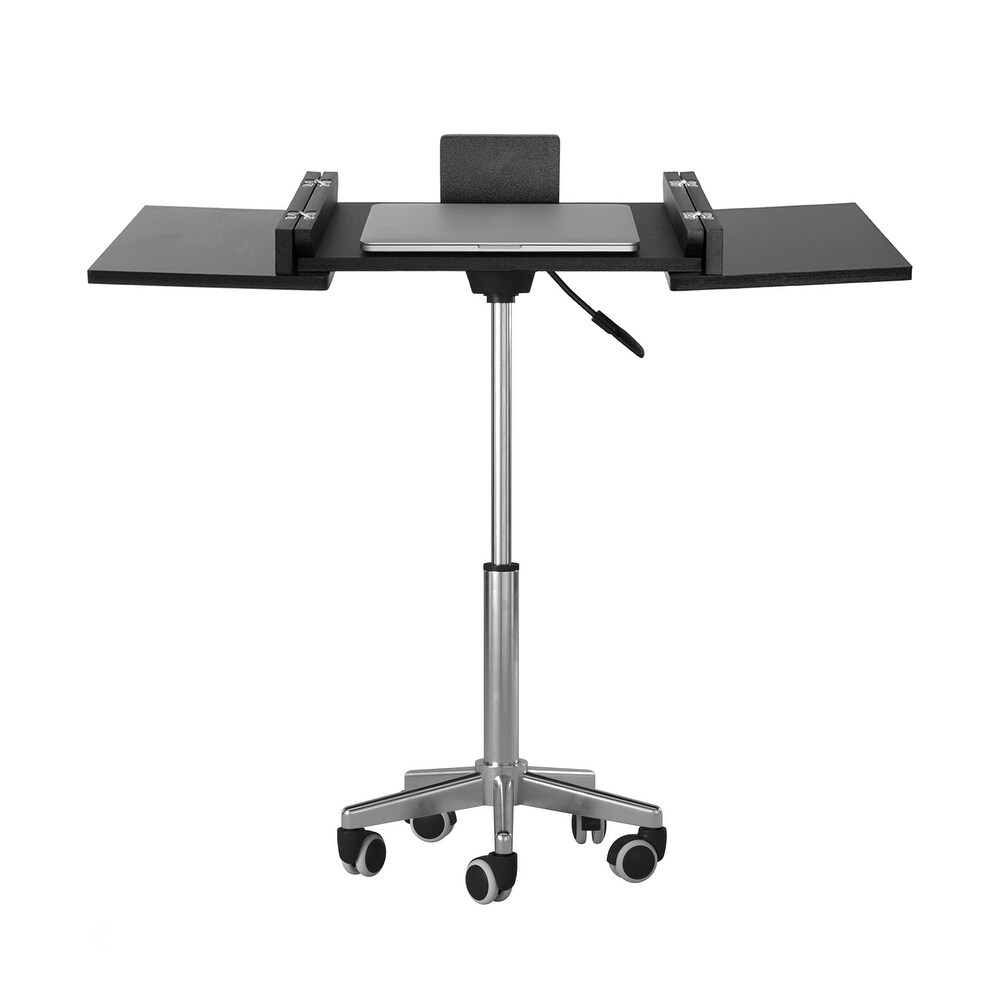 Adjustable Folding Table Laptop Stand Cart Desk