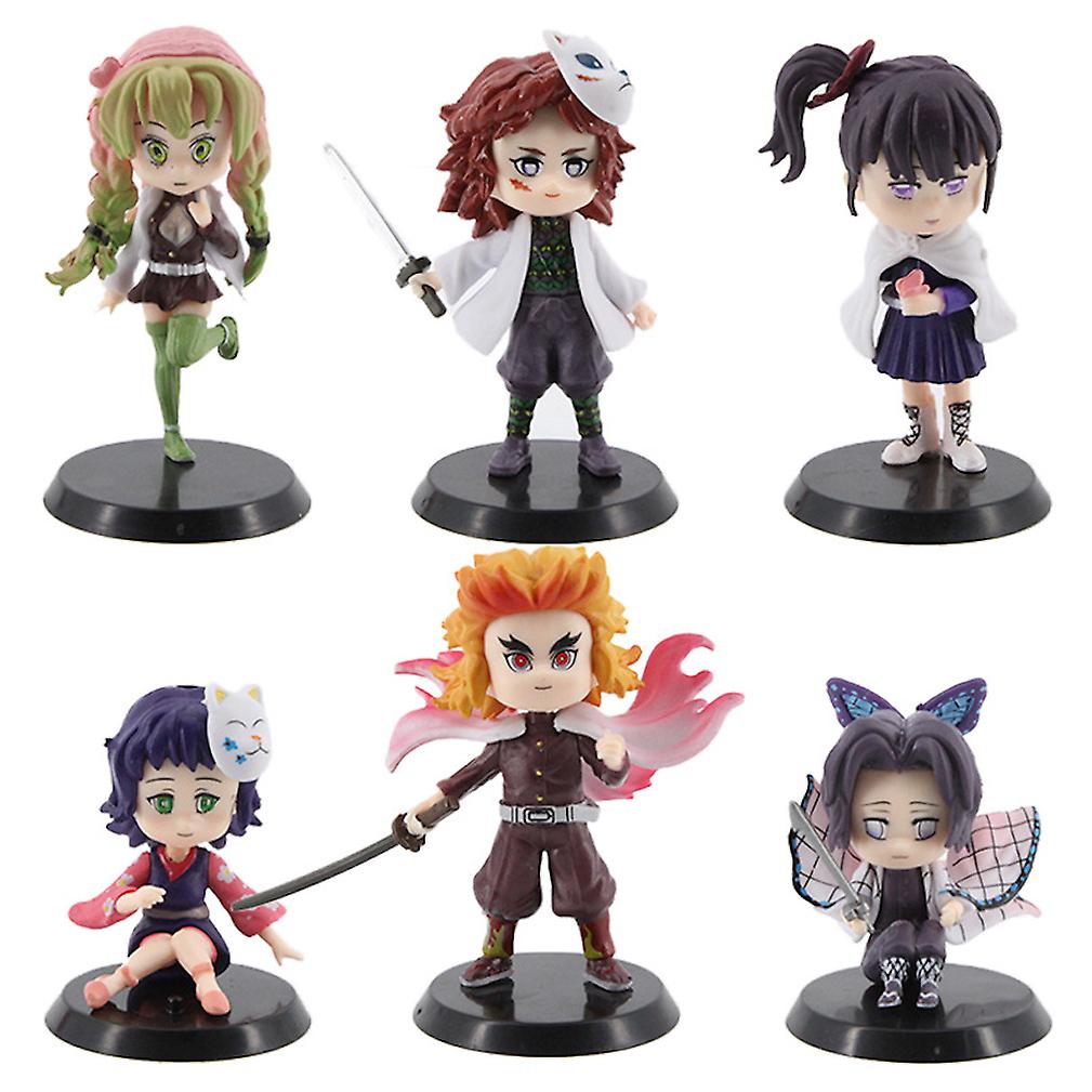 6pcs Demon Slayer Figure Toy Model