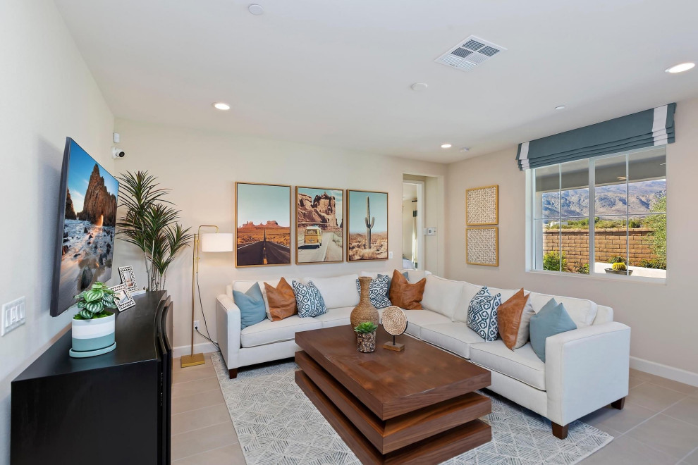 Utica Rect Cocktail Table  Light Walnut   Transitional   Coffee Tables   by Mandalay Home Furnishings  Inc.  Houzz