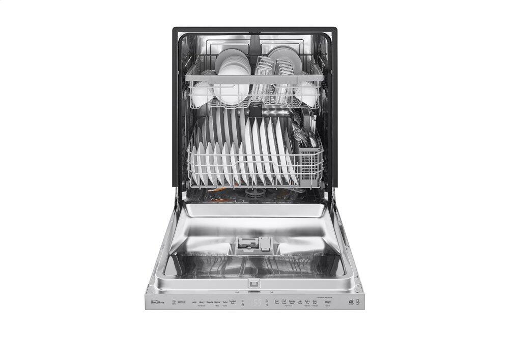 Lg LDB4548ST Top Control Dishwasher With Quadwash™ And Easyrack™ Plus