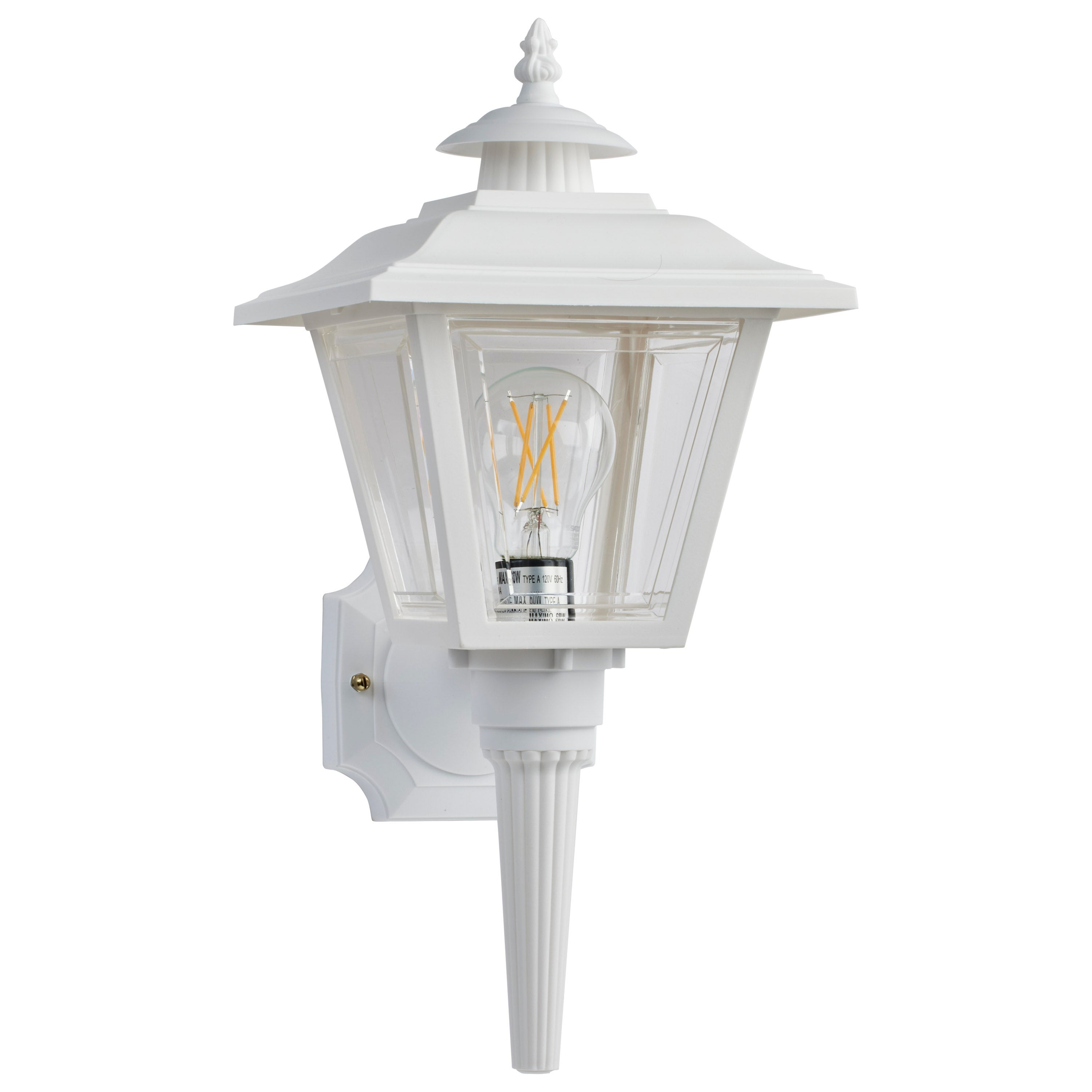 1-Light Poly 17 In. Coach Lantern Shopping - The Best Deals on Outdoor Wall Lanterns | 33548879