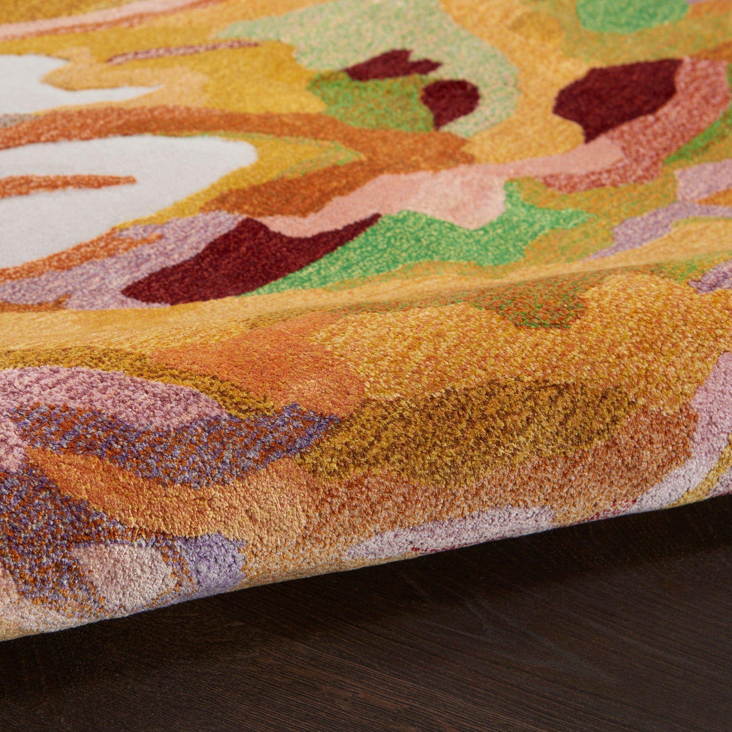 Prismatic Multicolor Modern Rug