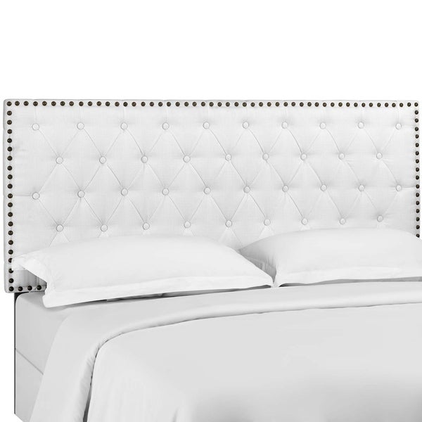 Copper Grove Avdiivka King/Cali King Upholstered Fabric Headboard - - 27621661