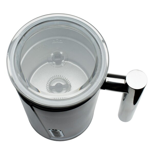 1.25 Cup Electric Milk Frother and Warmer in Onyx