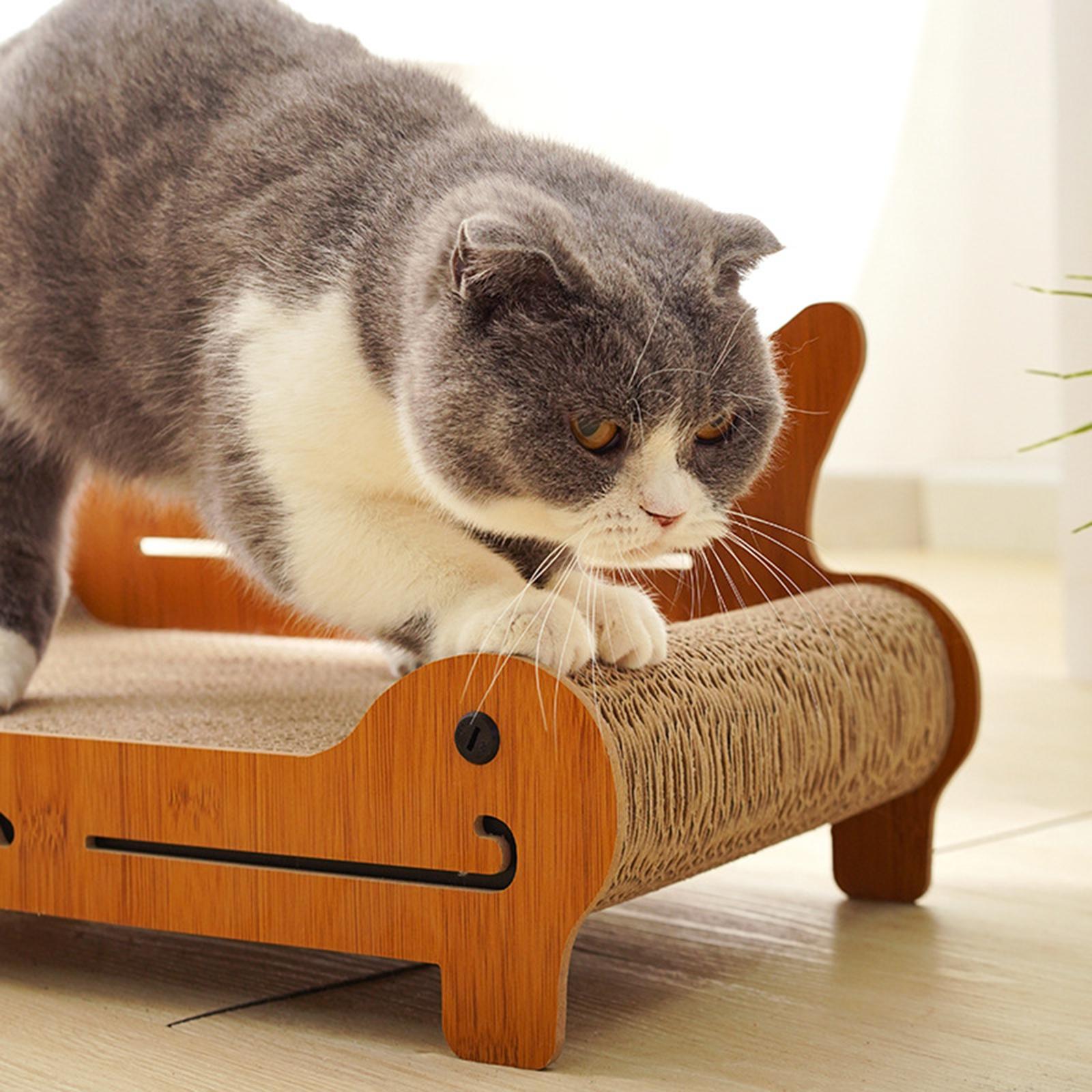 Cat Scratch Sofa， Cat Scratcher Pad ，Protect Carpets and Sofas Interactive Toy