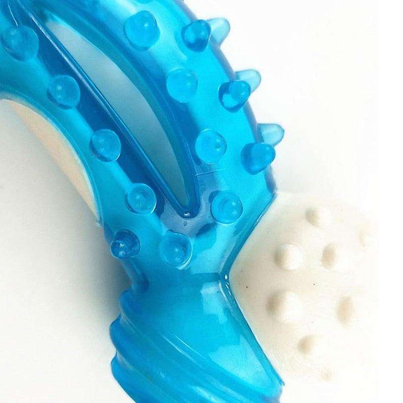 Indestructible dog rubber chew toy