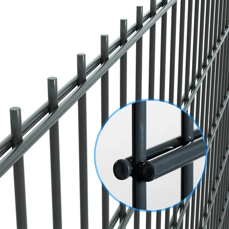 Factory Direct Supply 868 Vinyl Coated Welded double wire mesh fence