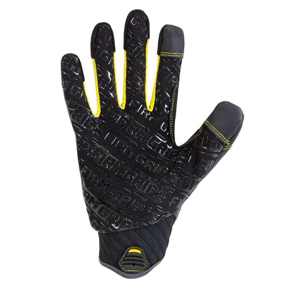 FIRM GRIP Pro Grip Large Black Synthetic Leather High Performance Glove 55282-06