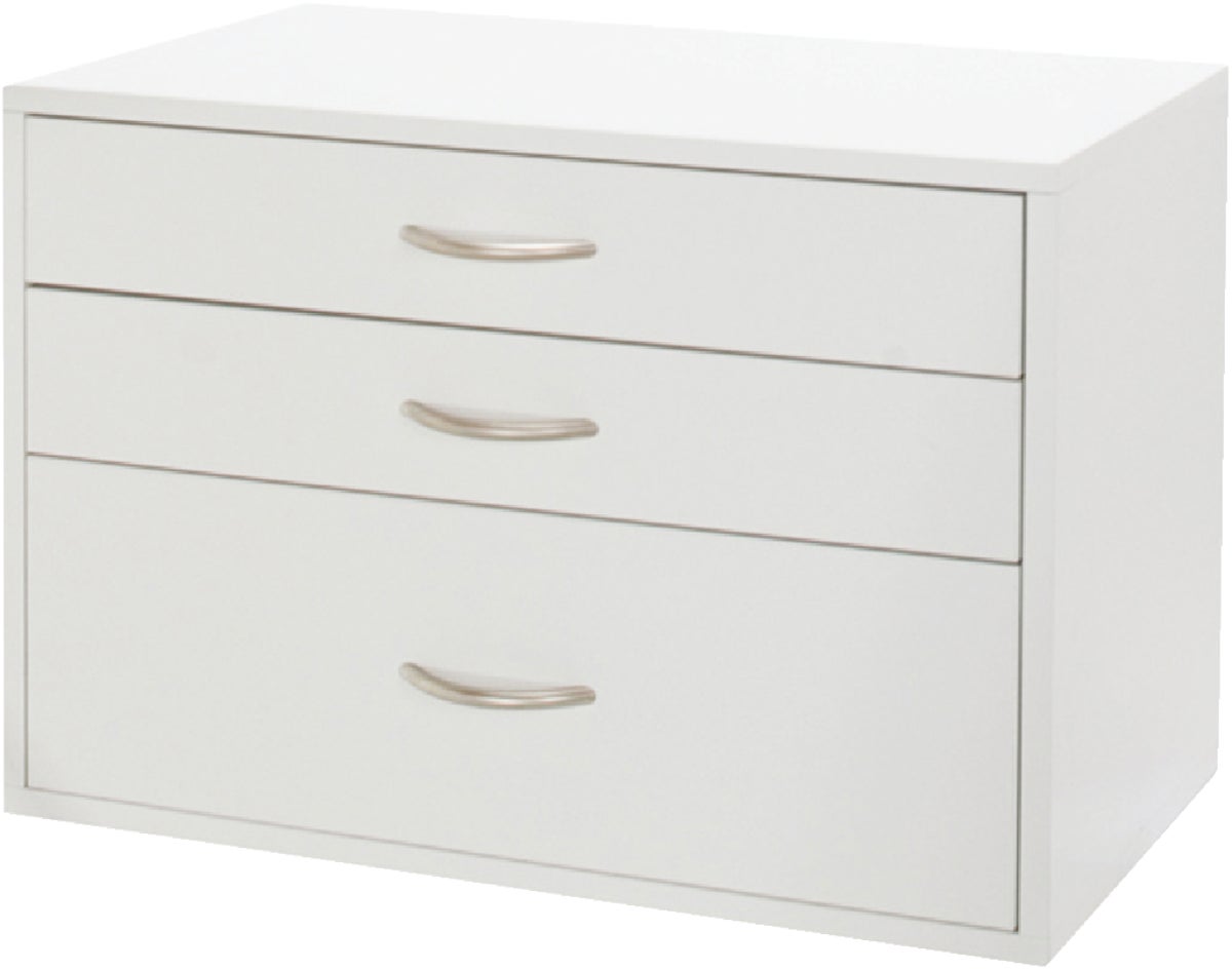 FreedomRail Organization Box White 3 Drawer