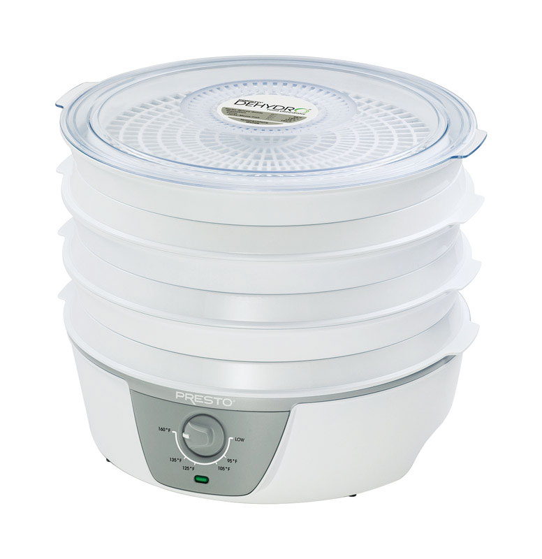 Presto Dehydro Semi-Gloss White 12 qt Food Dehydrator