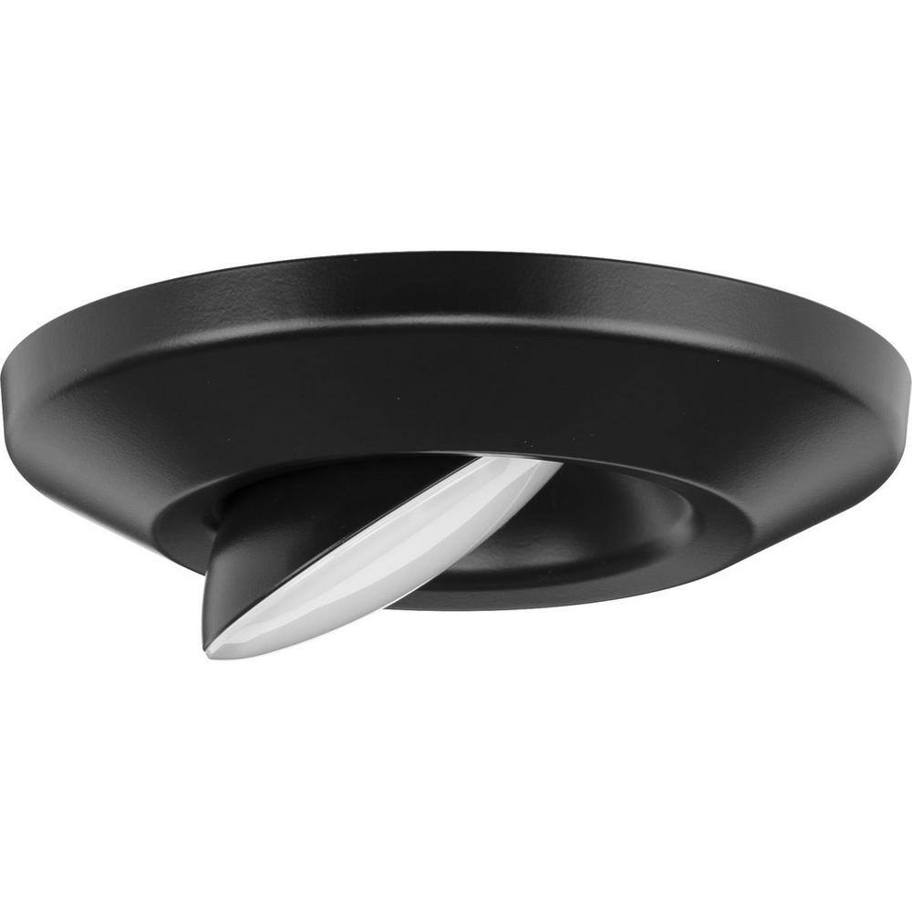 Progress Lighting Intrinsic Collection 7.25 in. Black Flush Mount LED Adjustable Eyeball Ceiling Fixture P810029-031-30