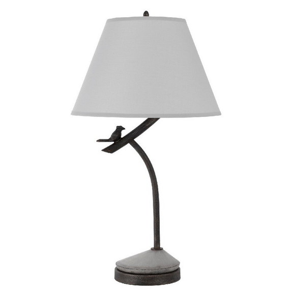 Benjara BM272336 33 Inch Table Lamp with Dimmer  S...