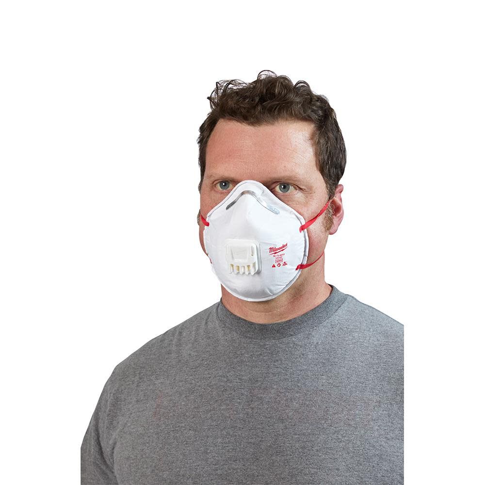 Milwaukee N95 Valved Respirator 48-73-4011 from Milwaukee