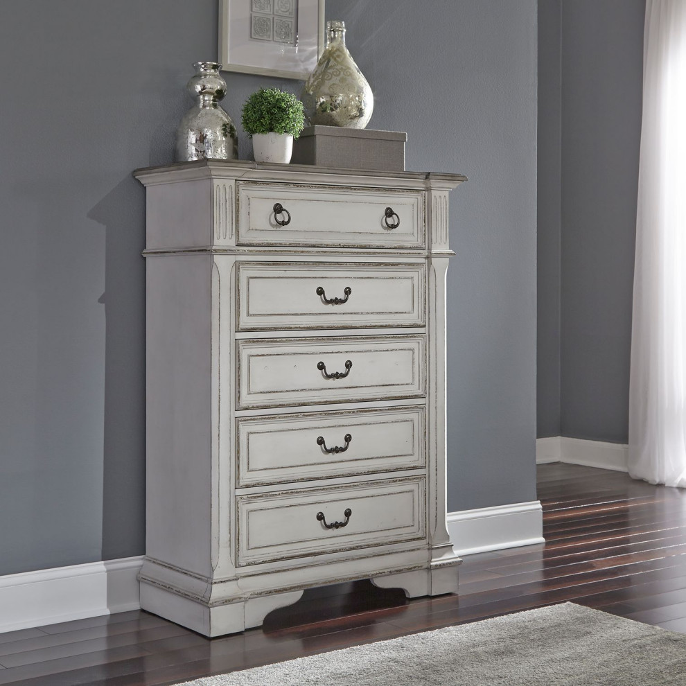 Diago 5 Drawer Chest   Modern   Accent Chests And Cabinets   by Modon  Houzz