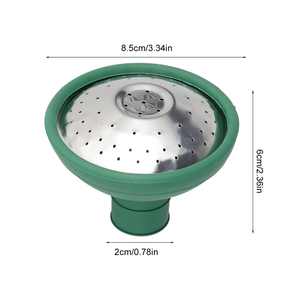 MLfire Universal Kettle Sprinkler Nozzle Garden Watering Can Rose Head Water Sprinkler Sprayer Metal and Rubber Replacement Watering Tool Nozzle