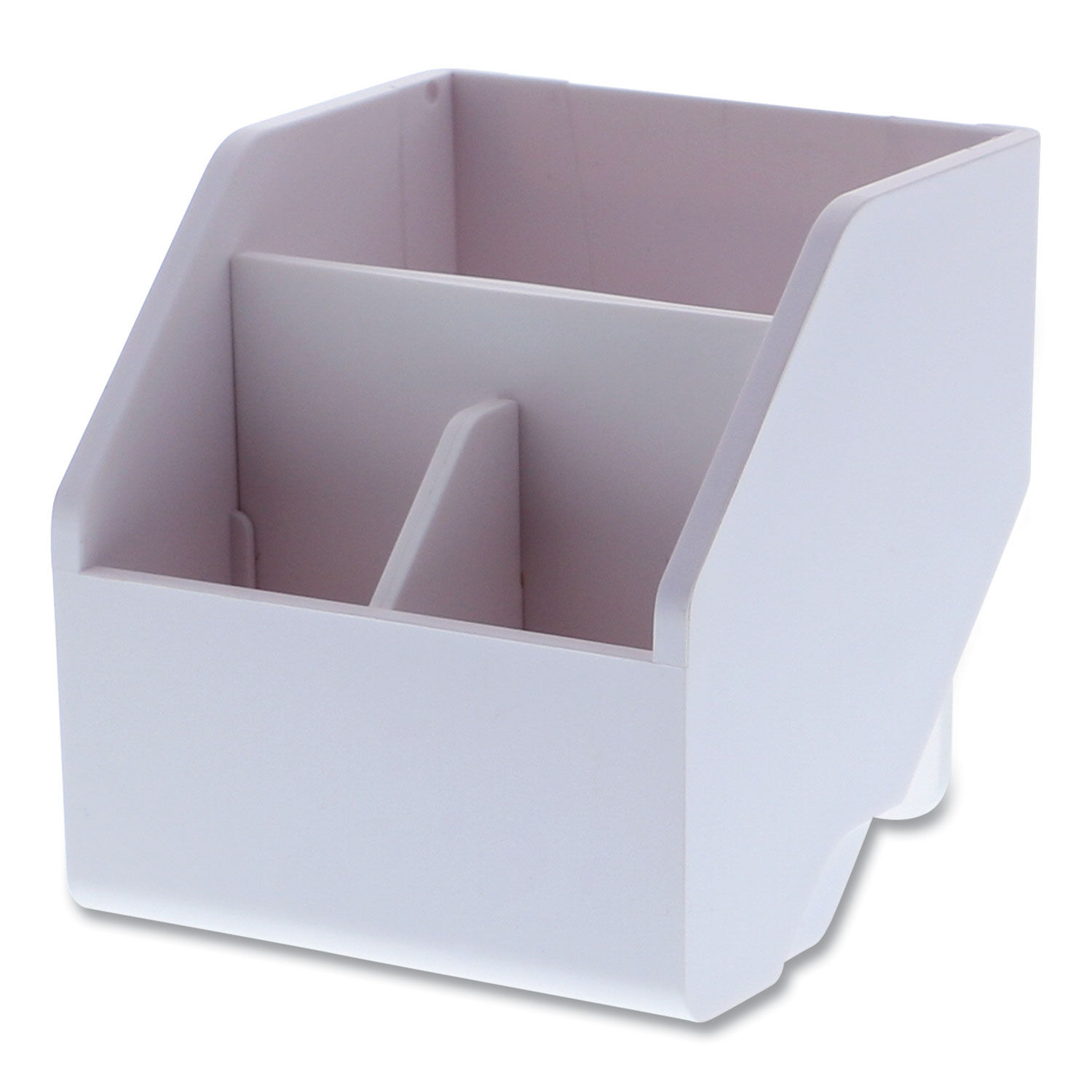 Konnect Desktop Organizer Short Storage Bin by Bostitchandreg; BOSKTCUPWHITE