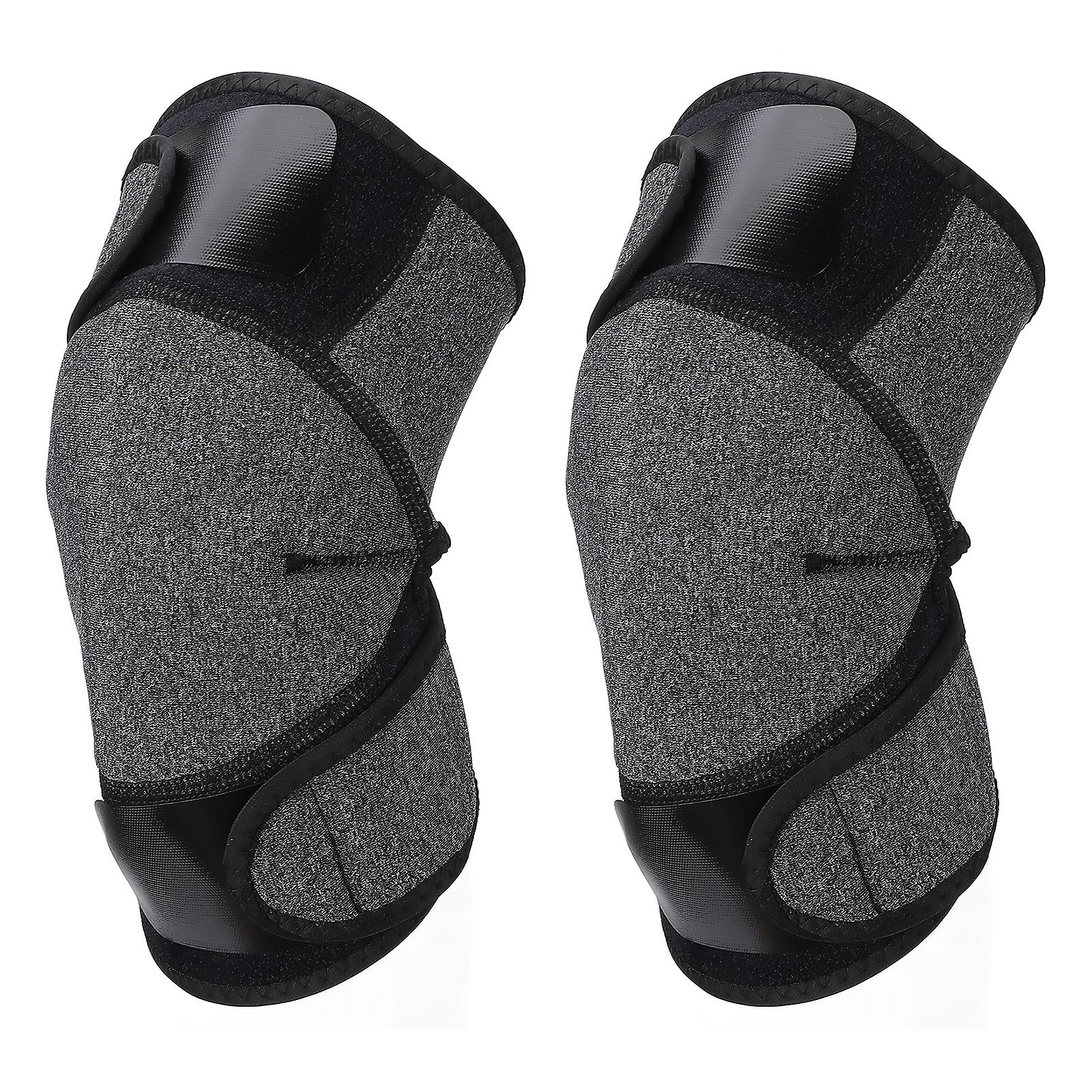 1 Pair Magnet Knee Brace Self Heating Pain Relief Joint Protection Knee Heating Brace Sleeve