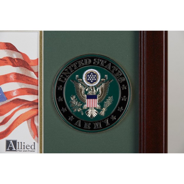 Allied Frame Us Armed Forces Medallion Portrait Picture Frame 4 X 6 Picture Opening