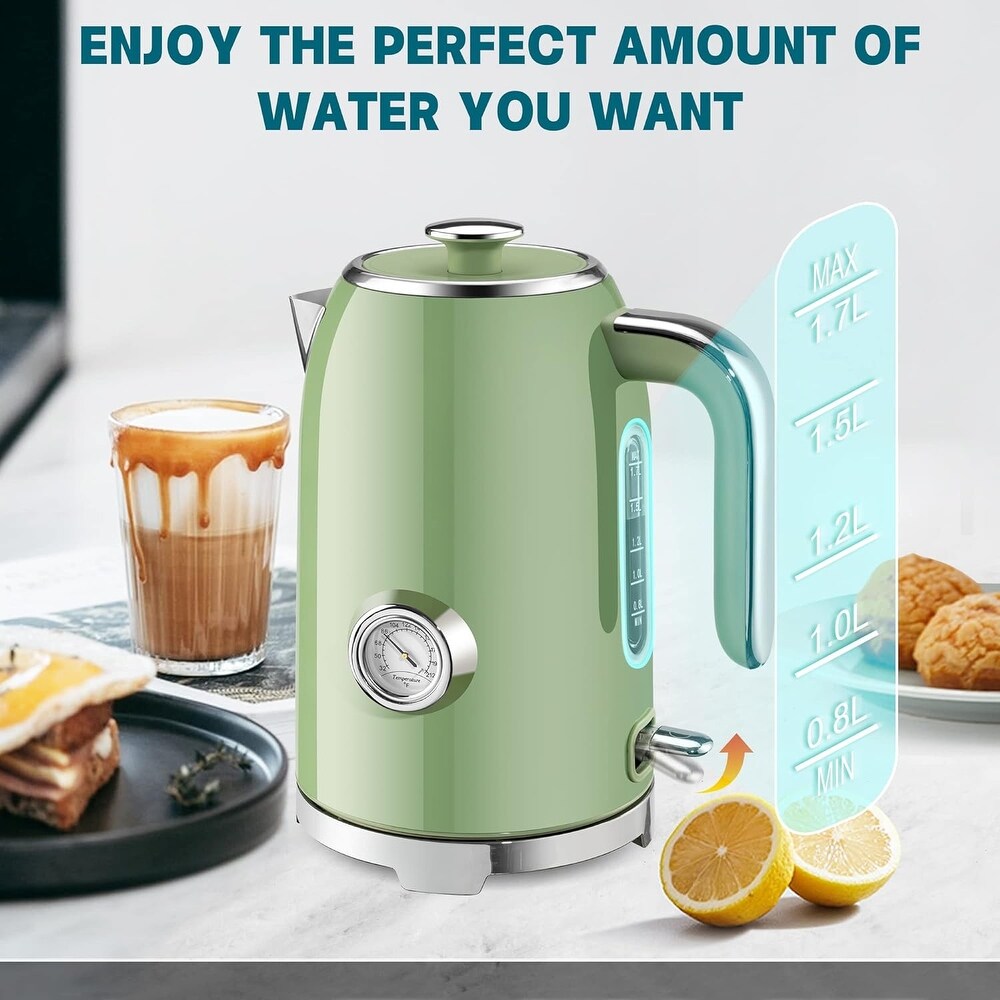 Electric Water Kettle With Thermometer