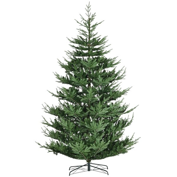 9 Foot Artificial Christmas Tree，Pine Hinged Xmas Tree