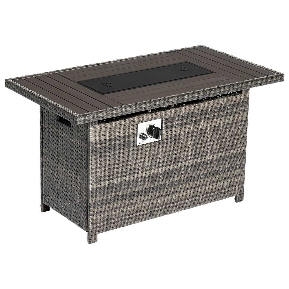 50000 BTU Outdoor Fire Pit Table 40 inch