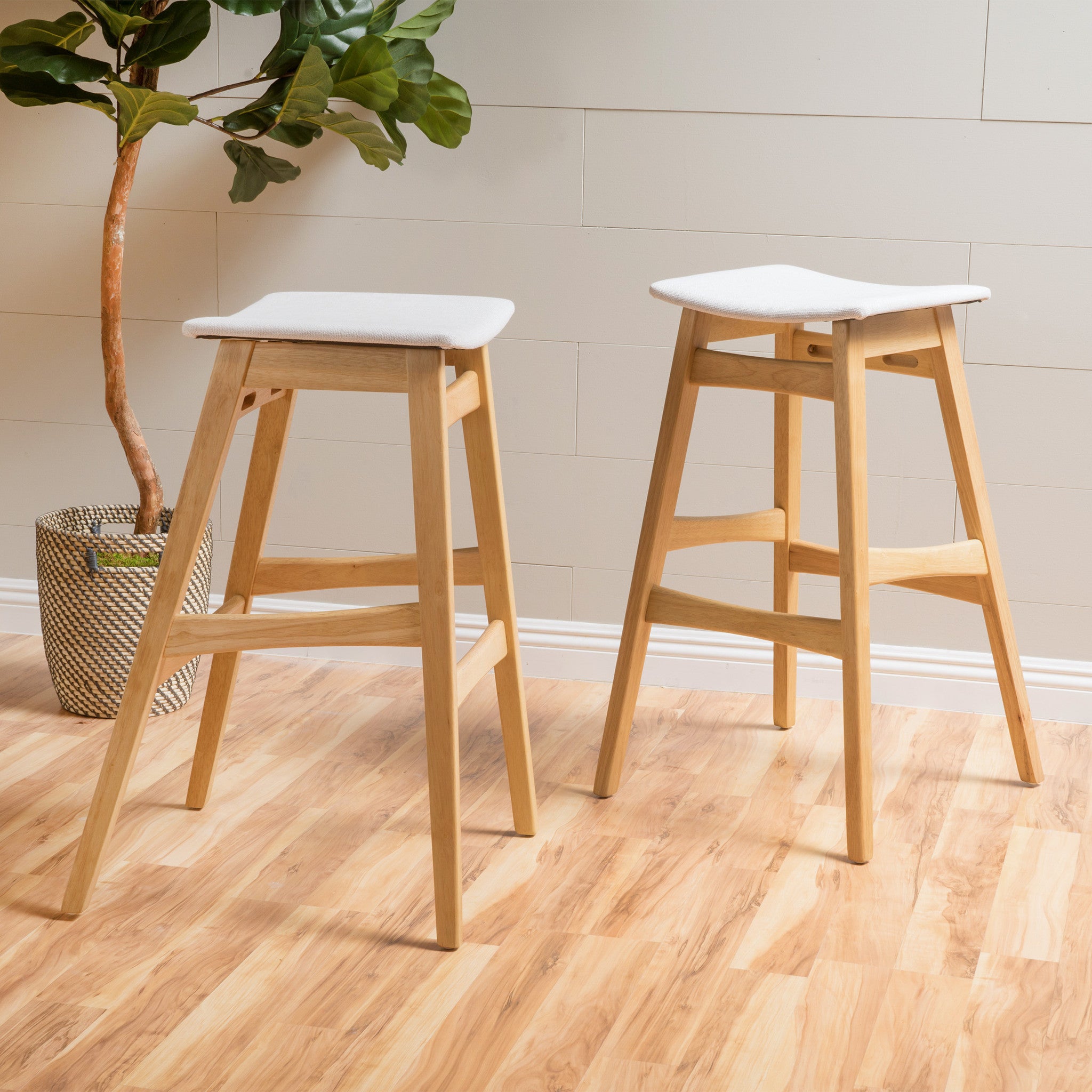 Oster Mid Century Design 30-Inch Bar Stools (Set of 2)