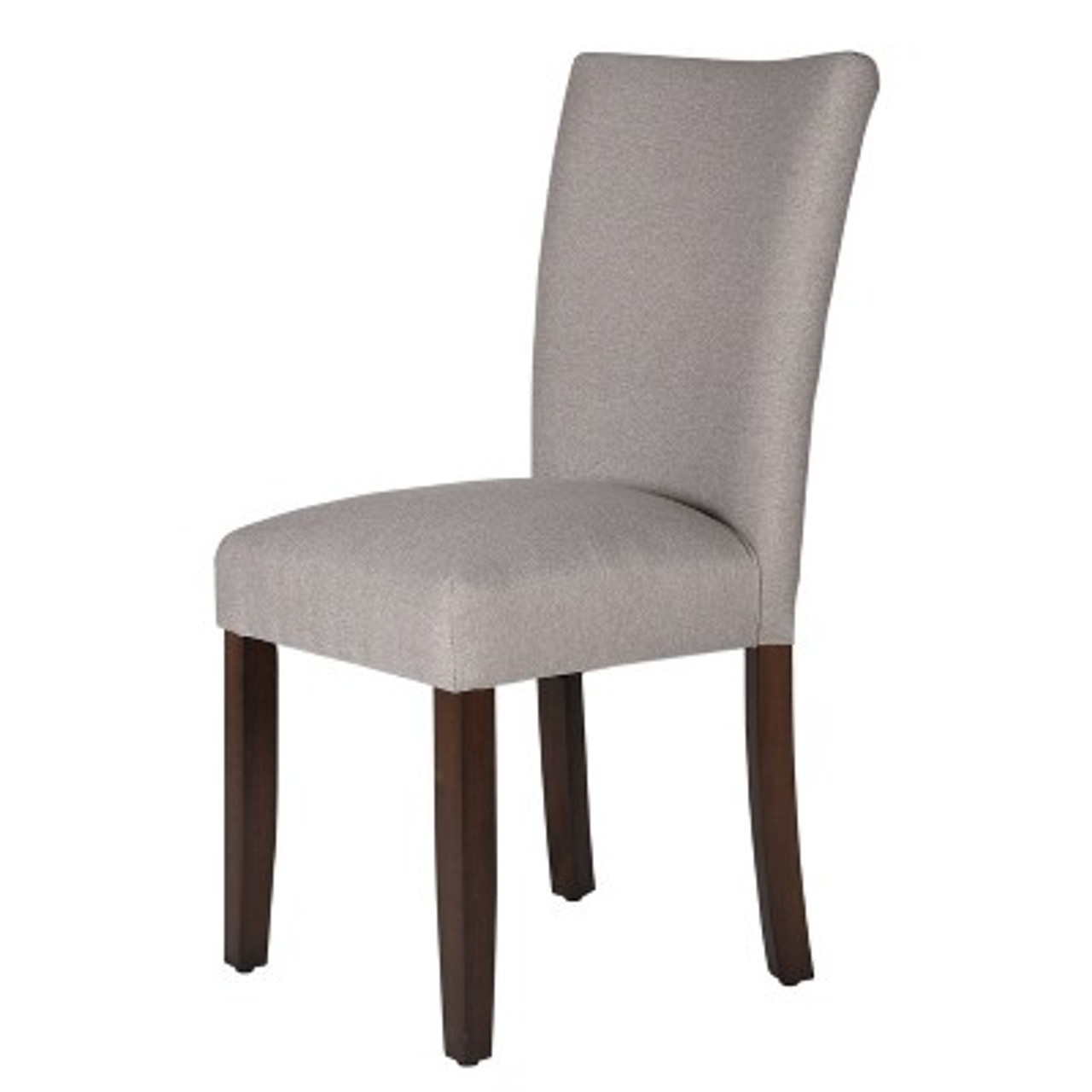 Parsons Chair with Espresso Leg Gray - HomePop