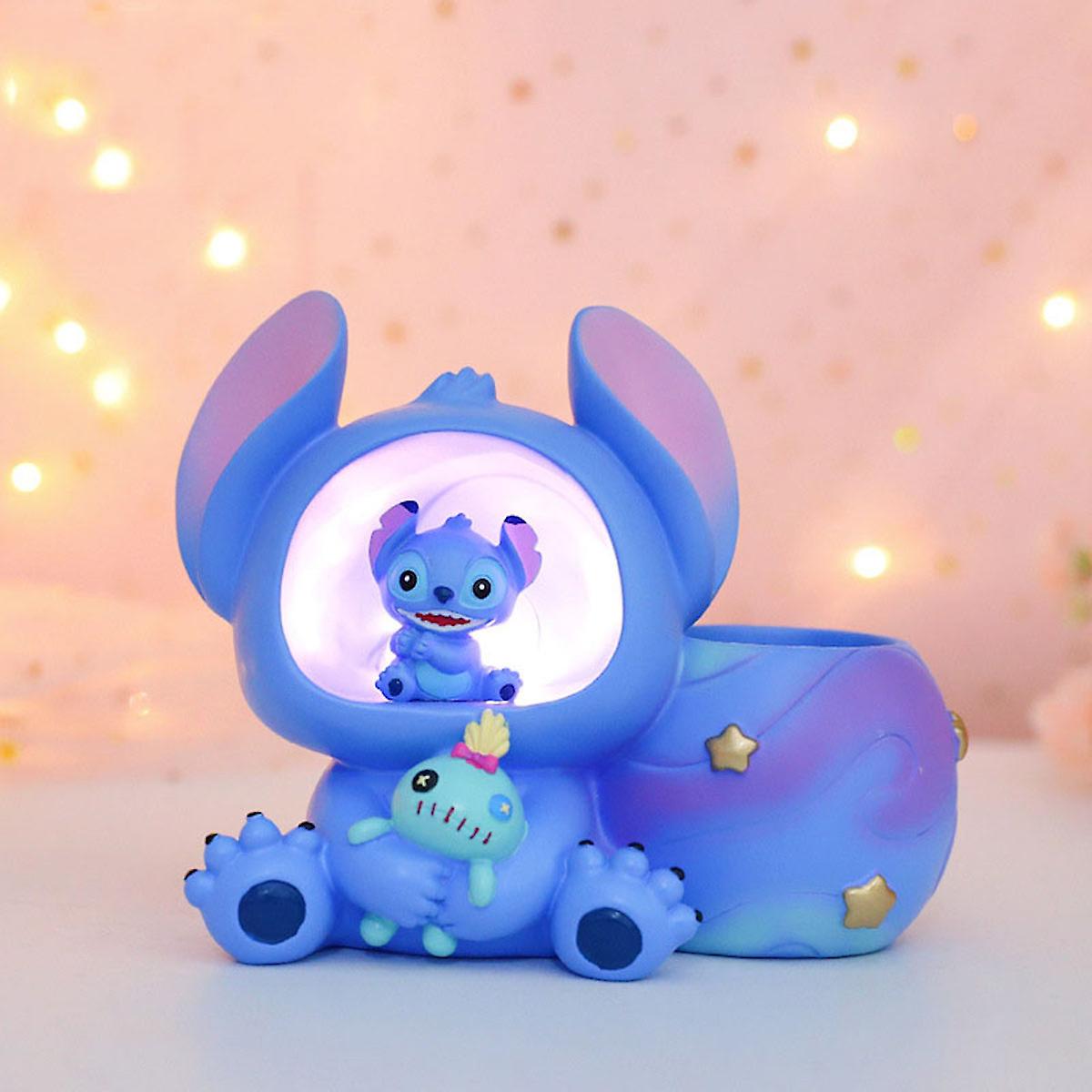 Cute Stitch Night Light Bedside Night Lamp Cute Kids Table Lamp Room Decoration Chirstmas Gift