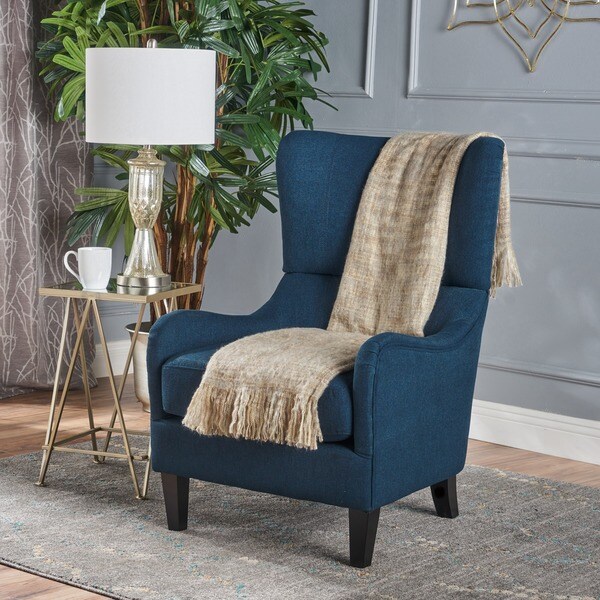 Quentin High-Back Club Chair by Christopher Knight Home