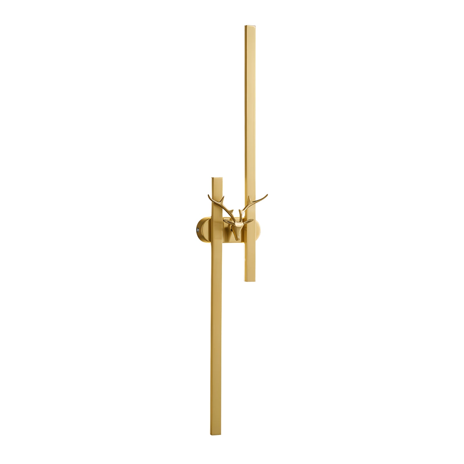 Deer Brass Wall Lamp