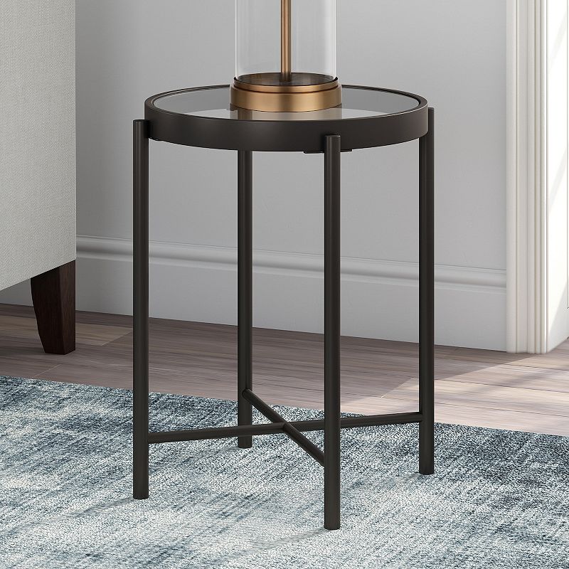 Finley and Sloane Duxbury Round Side Table