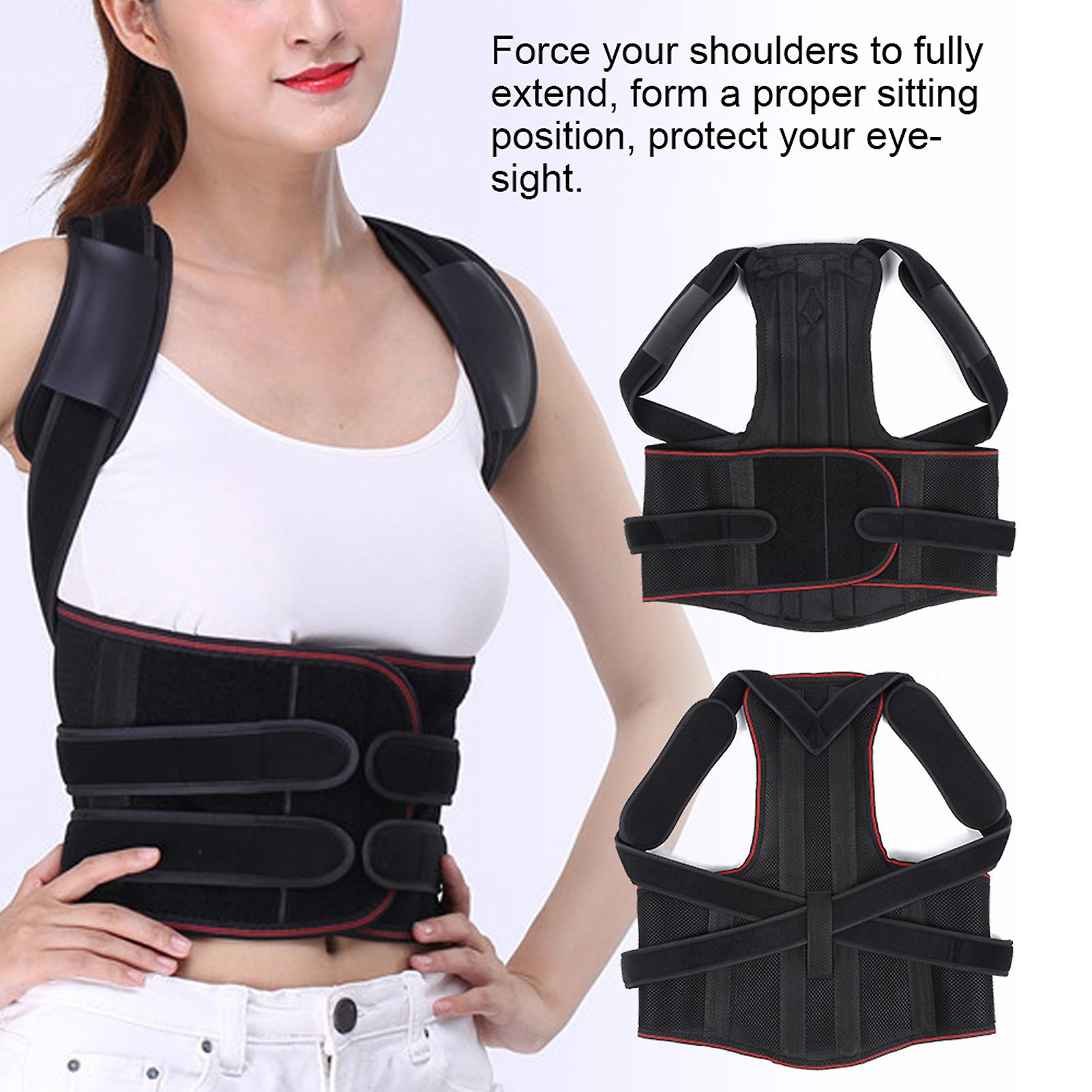 Lumbar Support Fixation Humpback Correction Back Spine Brace For Adult Childrenm