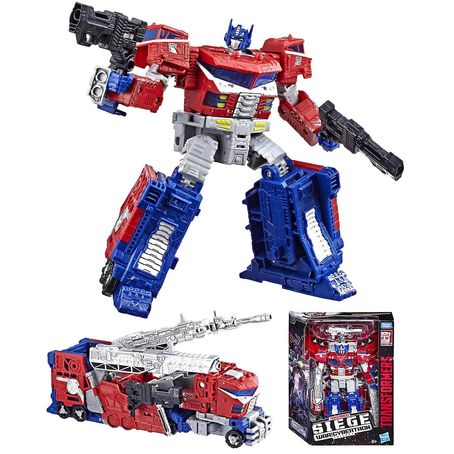 Transformers Leader Class WFC-S40 Galaxy Upgrade Optimus Prime Action Figure