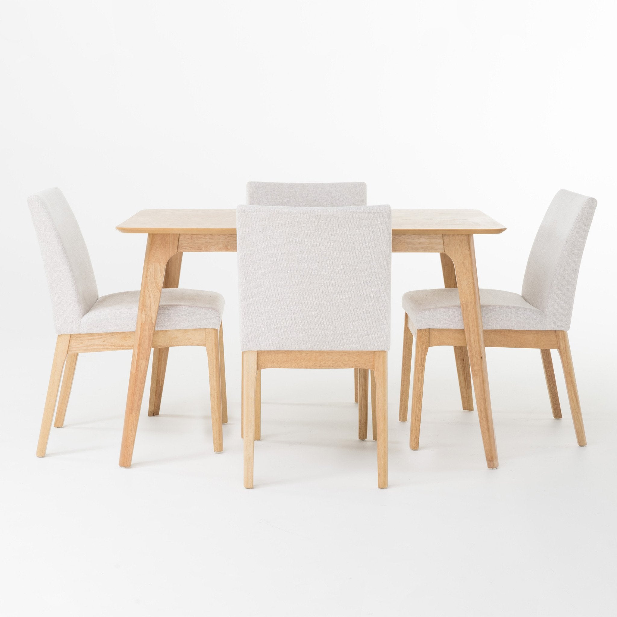 Elsinore Mid-Century Modern 5 Piece Dining Set