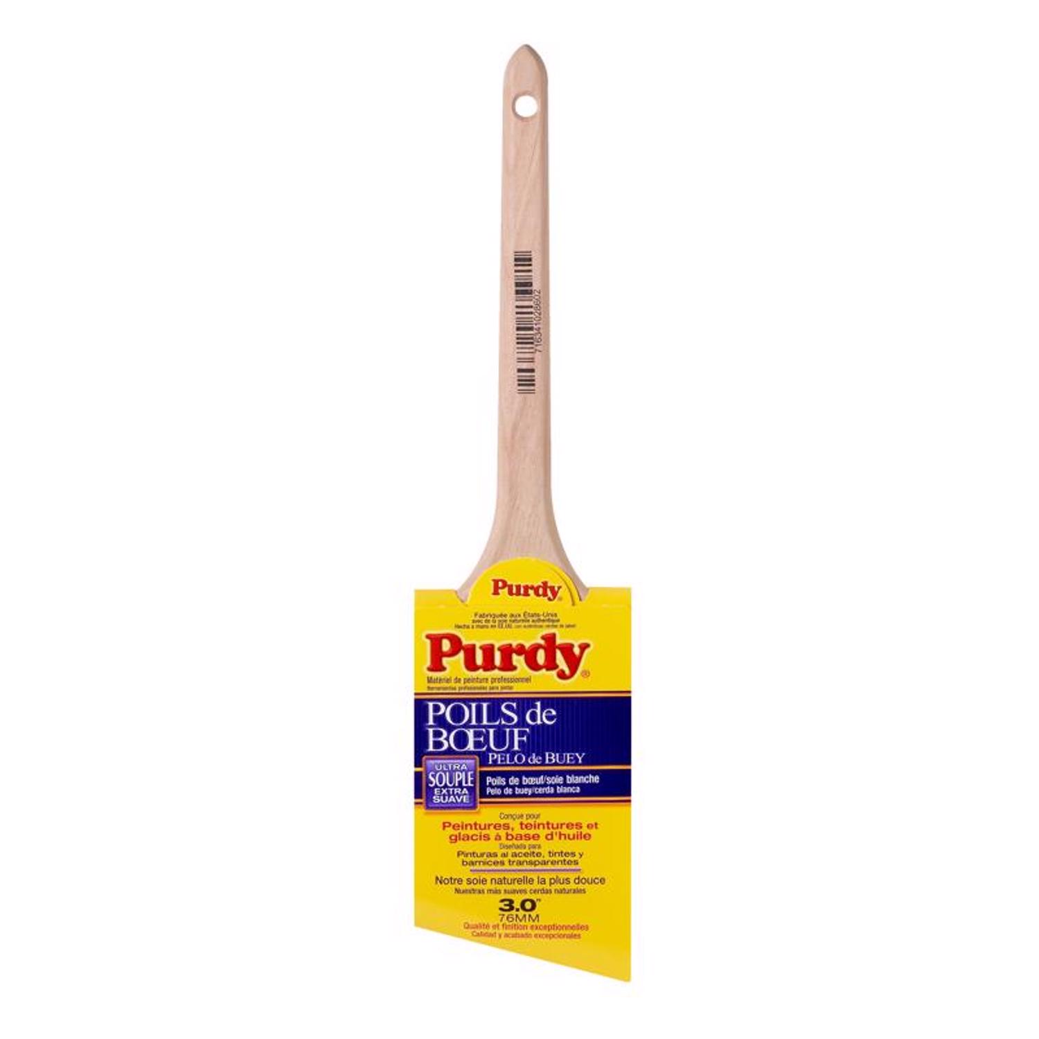 Purdy Ox-O-Angular 3 in. Extra Soft Angle Trim Paint Brush