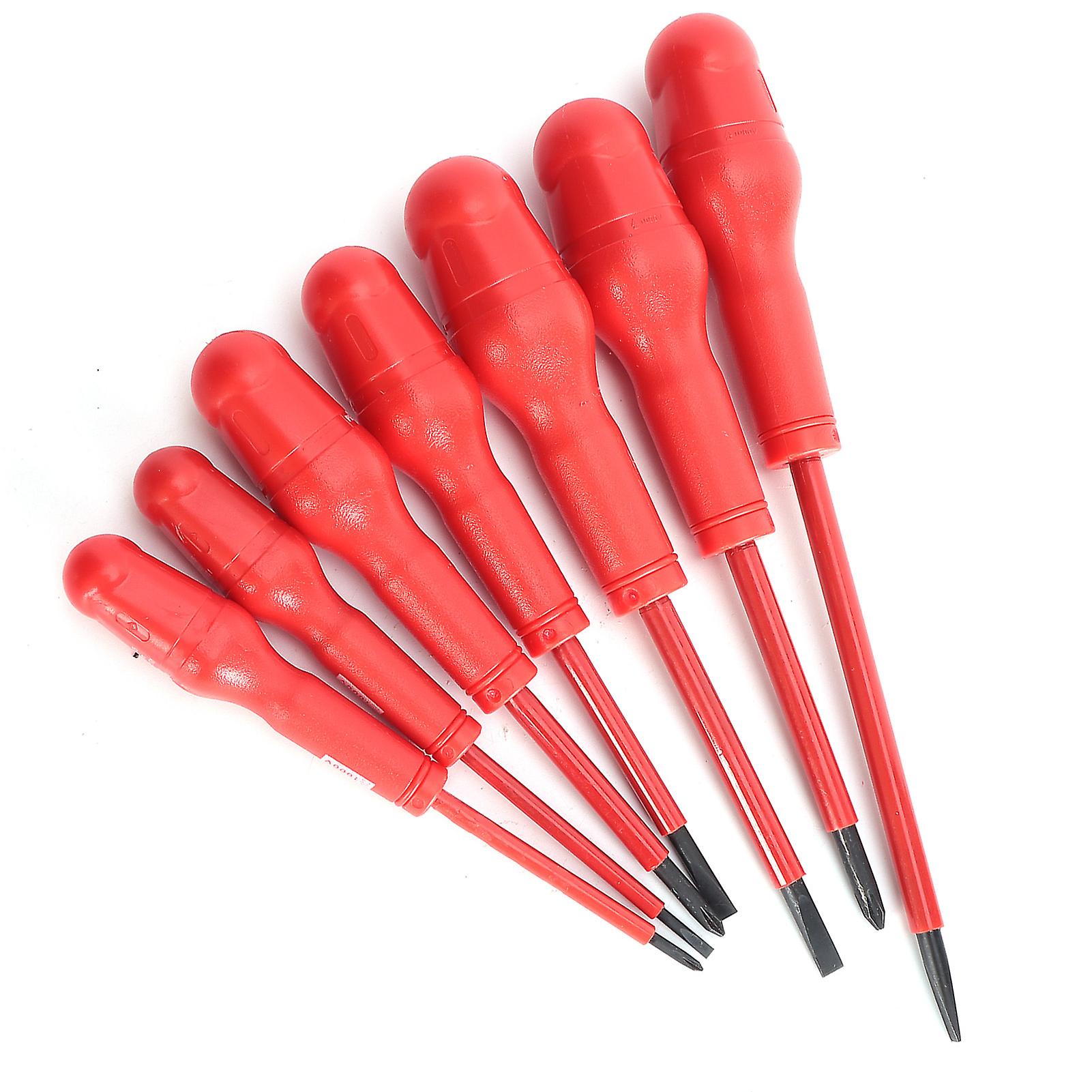 7pcs Insulated Screwdriver Set Magnetic Accurate Kit Electrician Reapir Tool Pack 9701