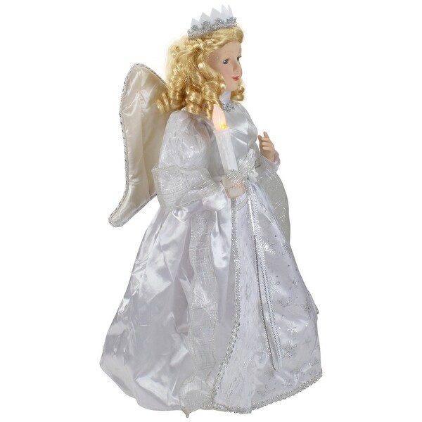 24Inch Lighted Standing Animated Angel Musical Christmas Figure