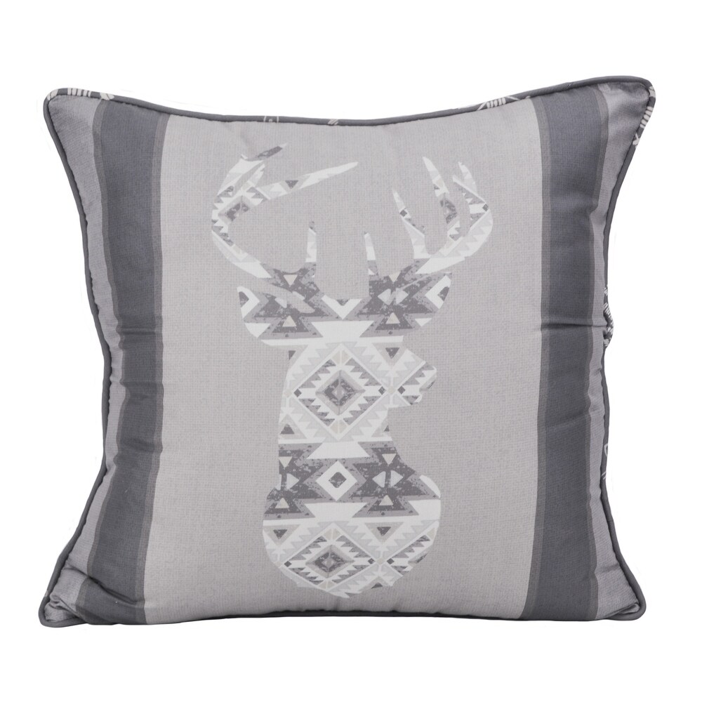 Wyoming Deer Decorative Pillow