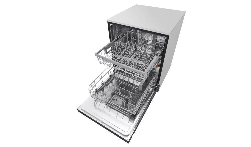 Lg LDF5545BB Front Control Dishwasher With Quadwash™ And Easyrack™ Plus