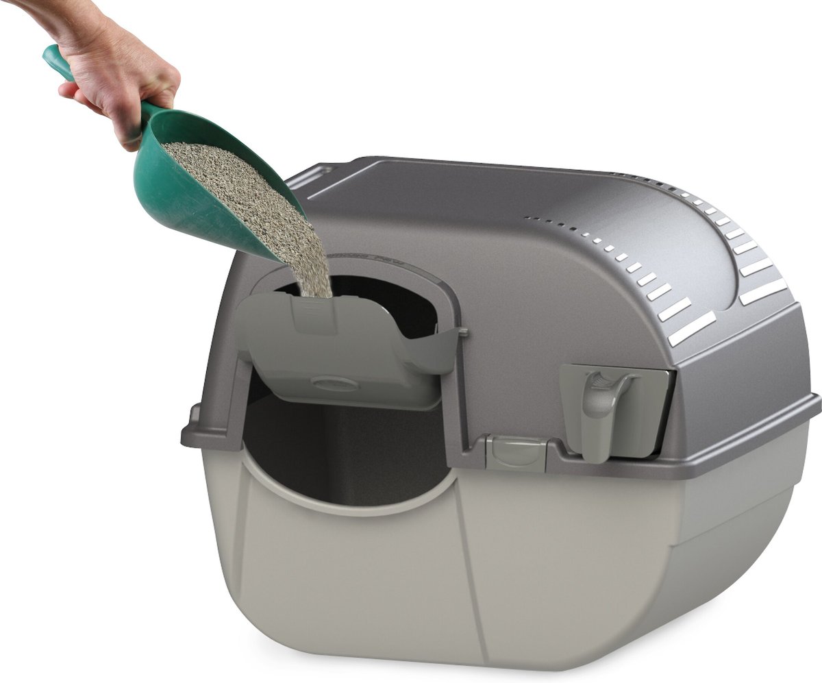 Omega Paw Easy Fill Roll 'n Clean Cat Litter Box