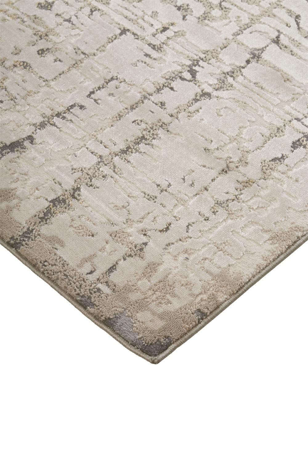 Vanhorn Ivory and Beige Rug by BD Fine