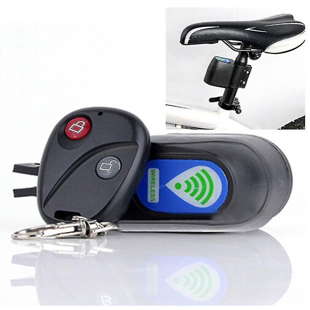 Wireless Alarm Lock Bicycle Bike Security System With Remote Control Anti-theft