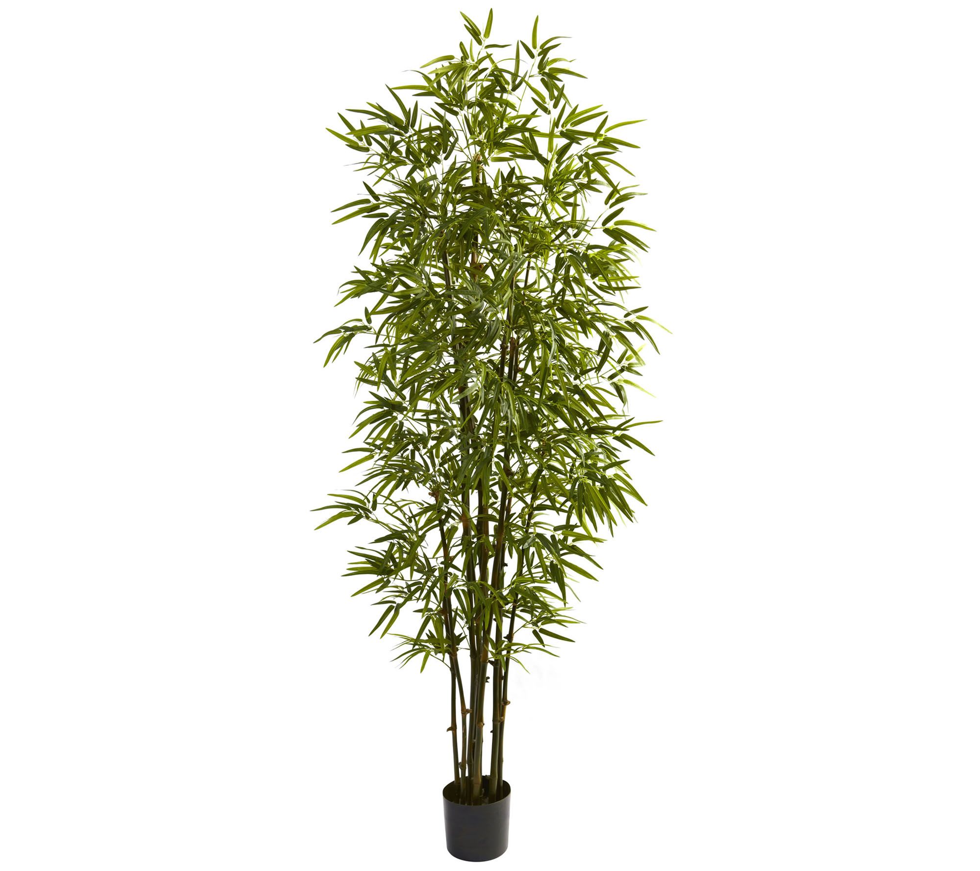 7' Green Bamboo Tree by Nearly Natural