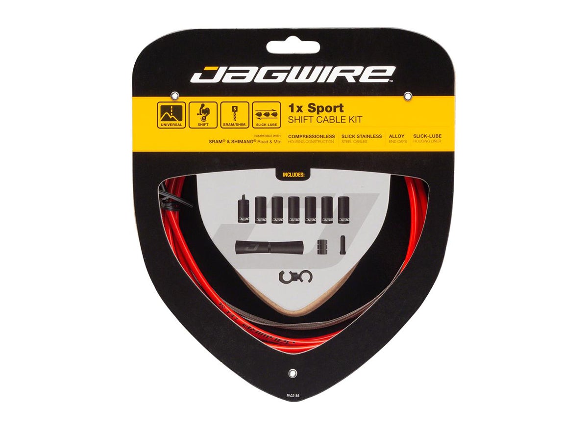 Jagwire 1x Sport Shift Cable Kit - Red