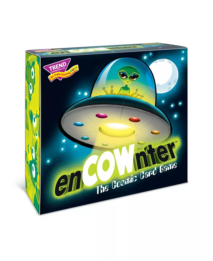 Trend Enterprises enCOWnter Three Corner Card Game