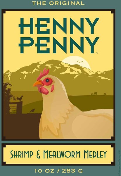 Henny Penny Shrimp and Mealworm Medley Wild Bird and Chicken Feed