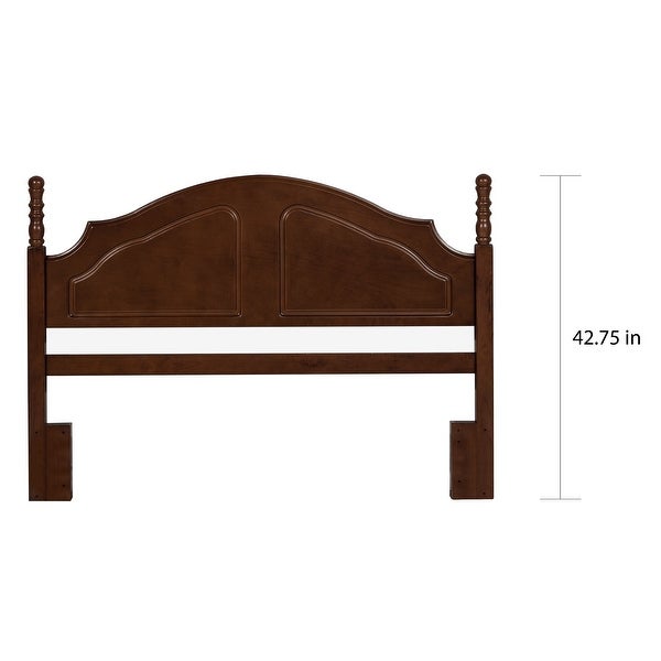 Copper Grove Bordeaux Wood Headboard Only， Walnut - - 30678056