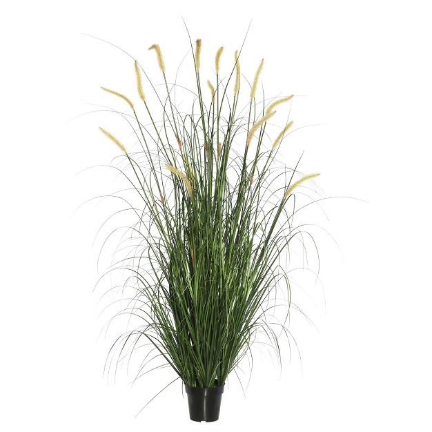 Vickerman Pvc Artificial Green Foxtail Grass