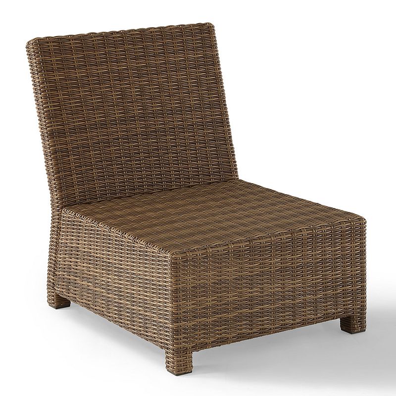 Crosley Outdoor Bradenton Outdoor Wicker Sectional Center Chair